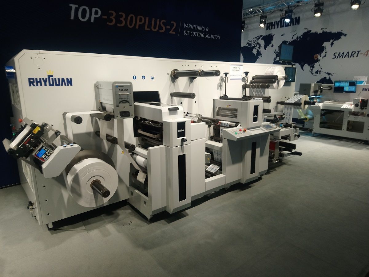 Сервоприводная машина высечки этикеток RHYGUAN TOP PLUS