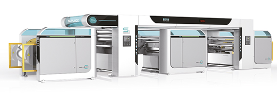 Бессольвентный дуплексный ламинатор SUPLOCK S2 с безостановочной размоткой и намоткой