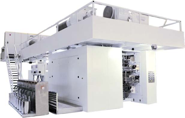 Широкорулонная флексомашина ECHAAR FLEXODELIGHT EL300 / HL400 / TL500