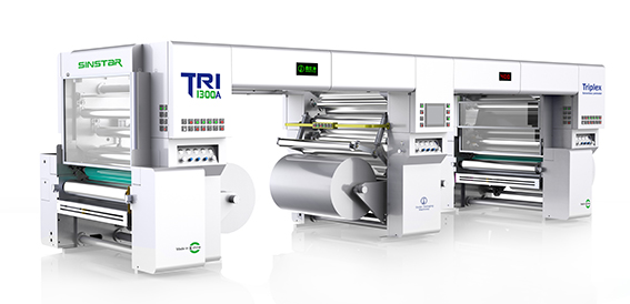 Бессольвентный триплексный ламинатор SINSTAR TRI