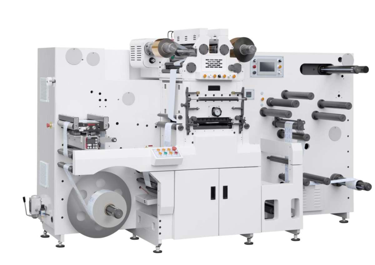 Устройство горячего тиснения этикеток с плоским штампом RHYGUAN KISS