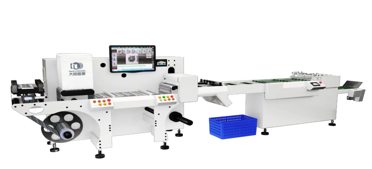 Устройство 100% контроля качества печати этикеток для широкорулонного оборудования DAHENG IMAVISION