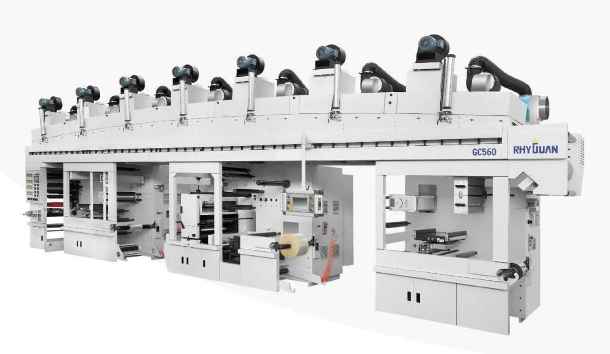 Конвертинговая машина для нанесения покрытий и клеев RHYGUAN GC