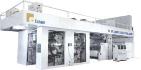 Широкорулонная флексомашина ECHAAR FLEXODELIGHT EL300 / HL400 / TL500